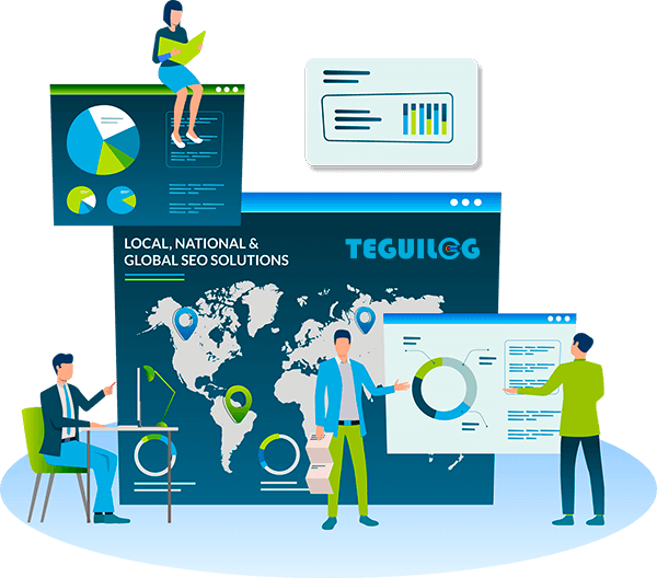 Soluciones SEO locales, nacionales y globales